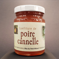 Confiture Poire Cannelle