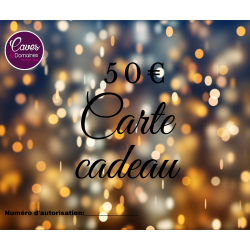 carte cadeau 50€