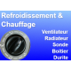 Pièces Refroidissement et chauffage