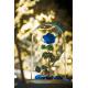 CLOCHE ROSE ETERNELLE BLEUE
