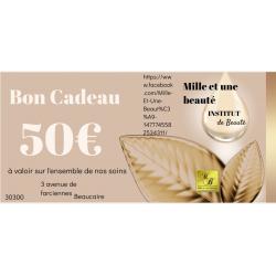 Bon d'achat, chèque cadeau