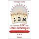 le coffret ABC des lettres hébraiques