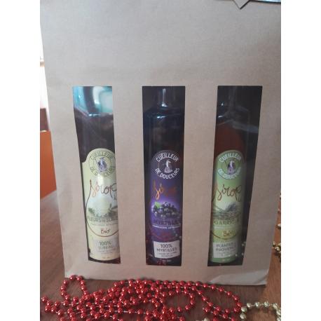 Coffret 3 sirops Bio Coffret 3 sirops Bio