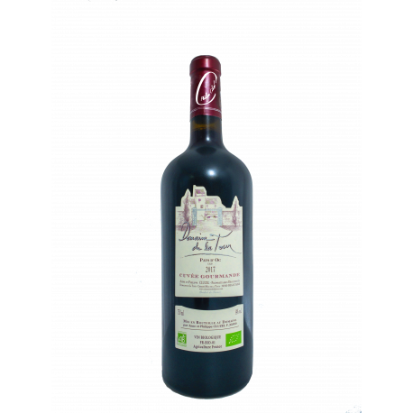 IGP OC MERLOT cuvée Gourmande  (bouteille 75cl)