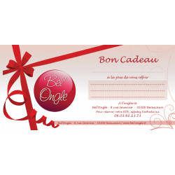 Bon cadeau Bel'Ongle 40€