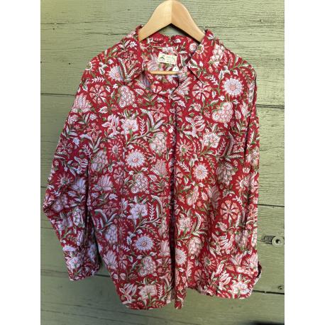 BLOUSE  EN COTON