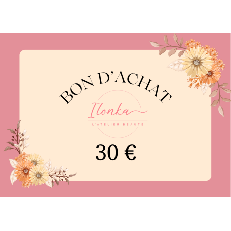 Bon d'achat - 30€ Bon d'achat - 30€