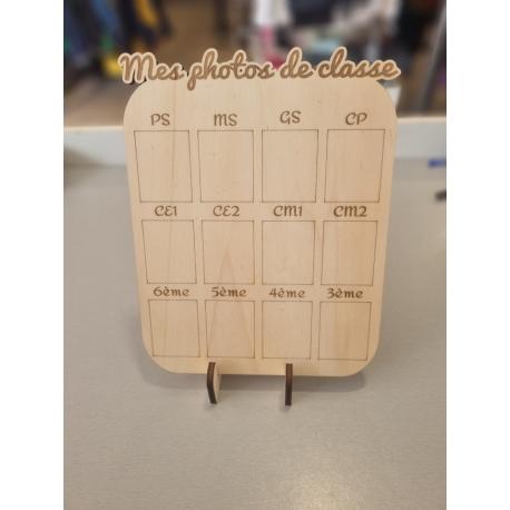 Tableau photos de classe personnalisable