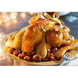 Pintade Festive élevée en plein air