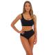 Smoothease Black Slip Haut Stretch invisible