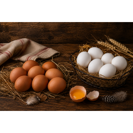 Oeufs Frais Fermiers - Garantie Coque