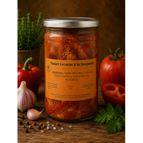 Poulet Basquaise